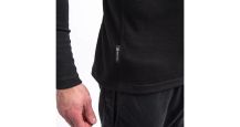 Obrázek k výrobku 7006 - SENSOR MERINO Extreme Up pánská mikina dl. rukáv zip černá