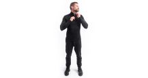 Obrázek k výrobku 7006 - SENSOR MERINO Extreme Up pánská mikina dl. rukáv zip černá