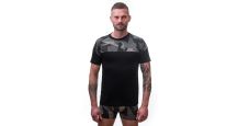 Obrázek k výrobku 5343 - SENSOR MERINO IMPRESS pánské triko kr. rukáv černá/camo