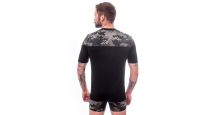 Obrázek k výrobku 5336 - SENSOR MERINO IMPRESS pánské triko kr. rukáv černá/honeycomb