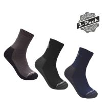 Obrázek k výrobku 5888 - SENSOR PONOŽKY 3-PACK TREKING EVO černá/šedá/modrá