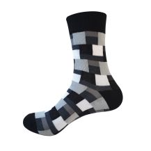 Obrázek k výrobku 4862 - VšeProBoty ponožky KREATIV Kostky černé