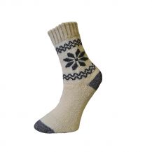 Obrázek k výrobku 2207 - Zimní vlněné Thermo ponožky Vločka Knebl Hosiery