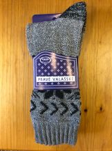 Obrázek k výrobku 2207 - Zimní vlněné Thermo ponožky Vločka Knebl Hosiery